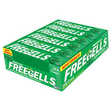 FREEGELLS DROPS MENTA DP 12X27GRS